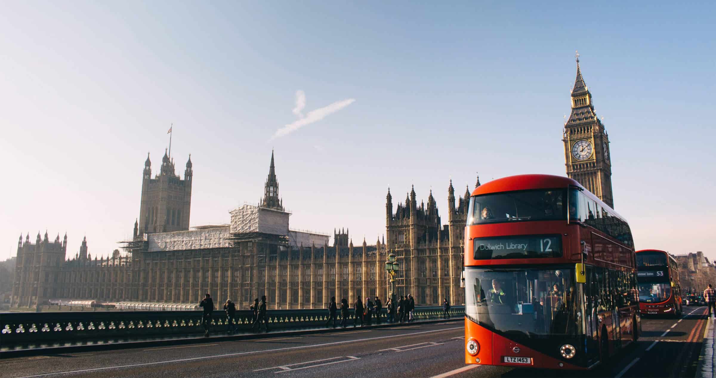 View of the houses of parliament
