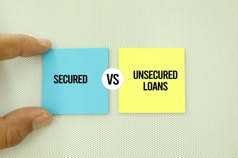 secured vs unsecured loan