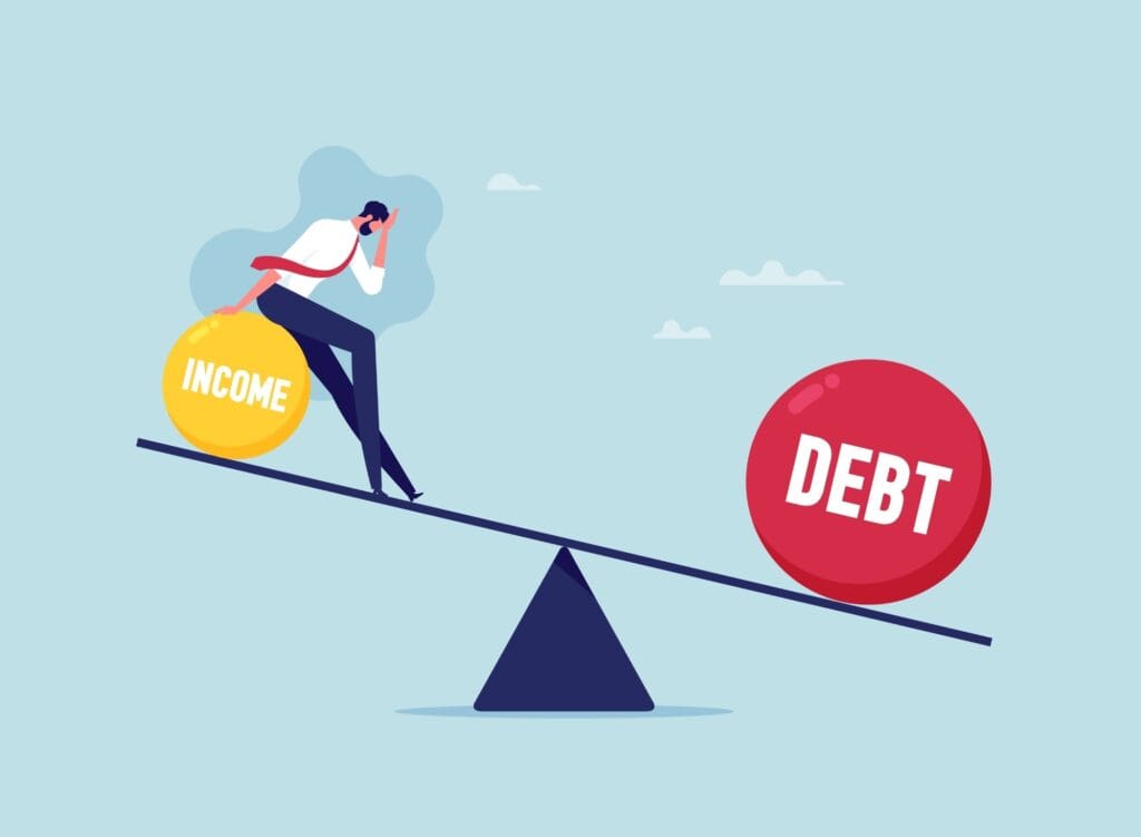 income to debt ratio